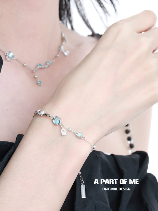 Frosted Blue Dream Bracelet