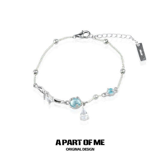 Frosted Blue Dream Bracelet