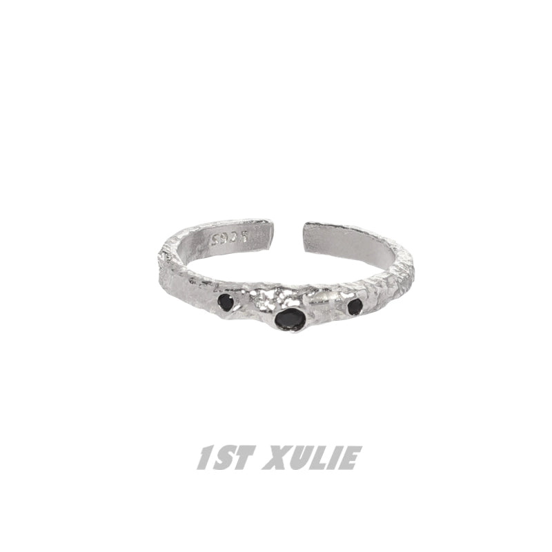 Y2K Controller Chain Silver Ring