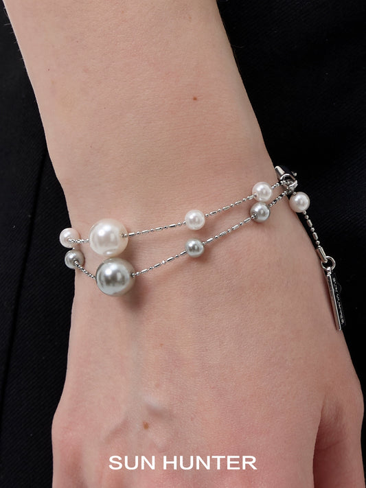 Gypsy Star Pearl Bracelet