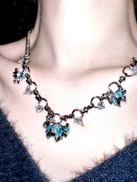 "Butterfly Dream" Zircon Necklace