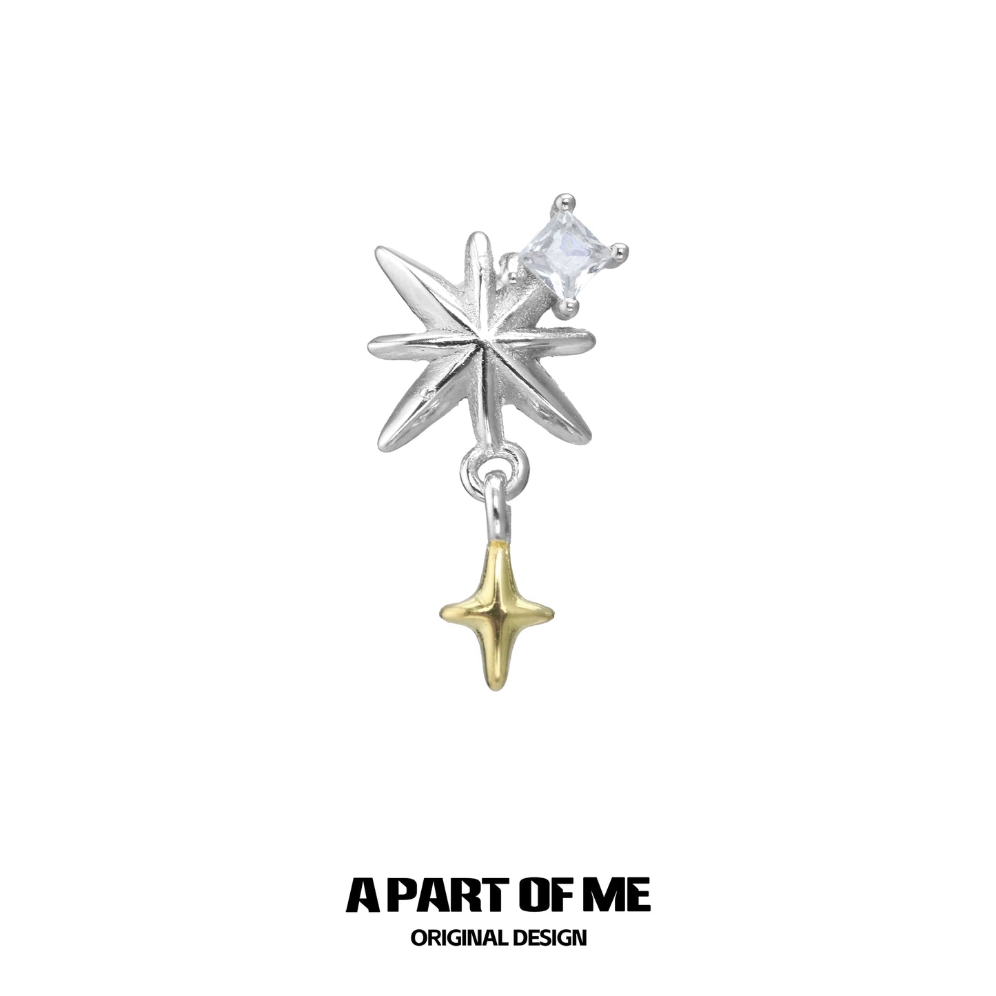 Snowflake Star Earrings