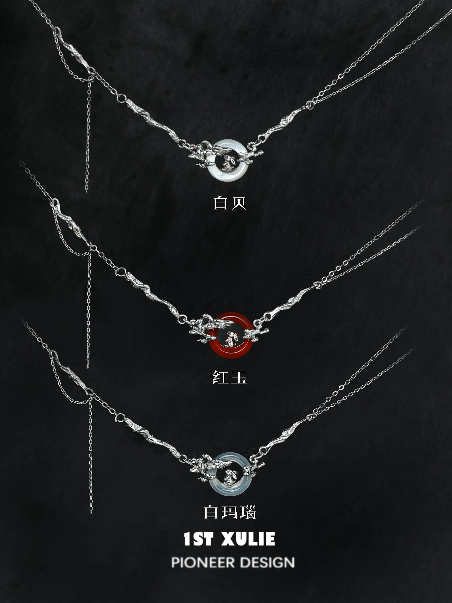 Y2K Lost Bunny Clavicle Necklace