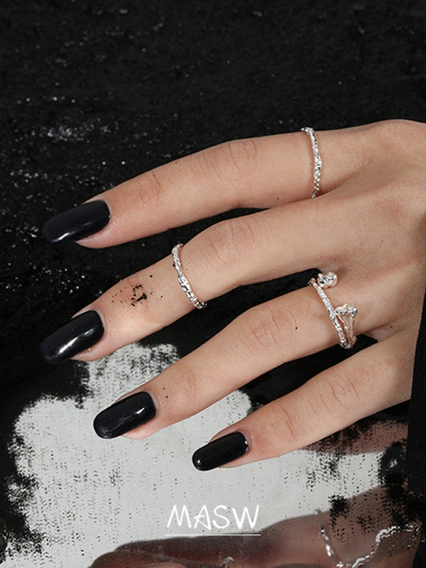 Minimalist Silver Open Ring