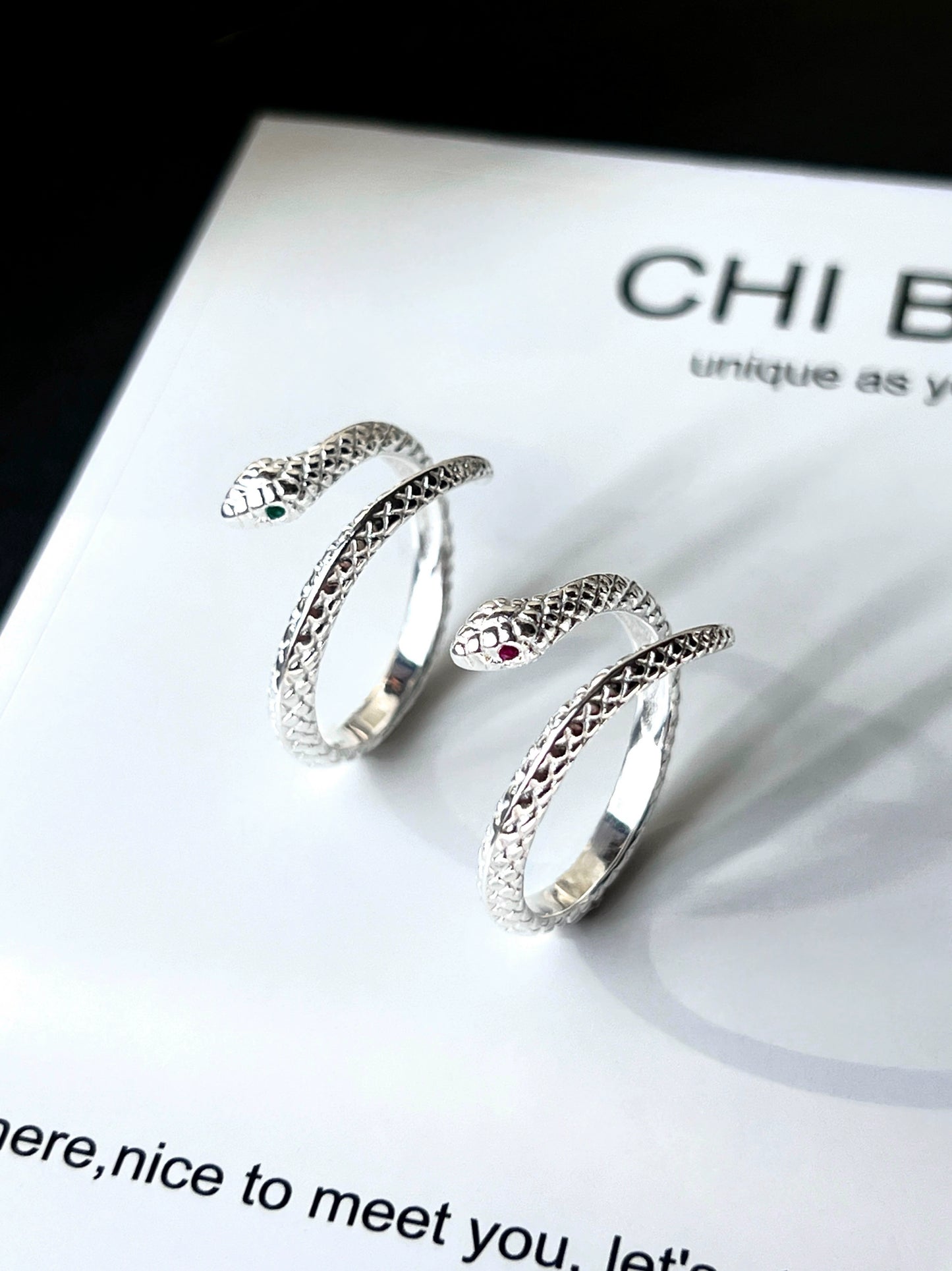 “Spirit Snake” Coil Ring