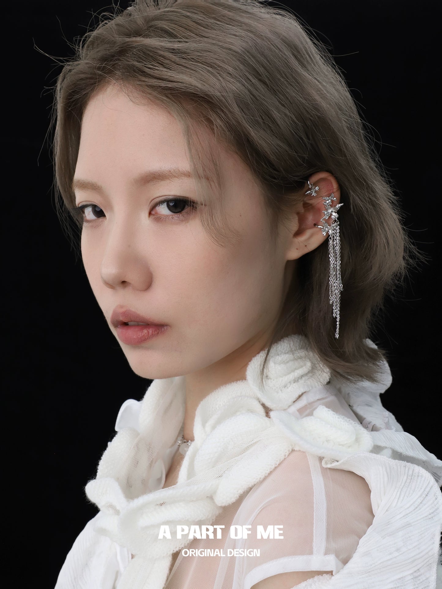 Butterfly Elf Tassel Ear Clips
