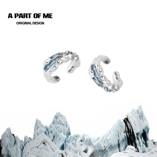 Arctic Glacier Ear Cuffs