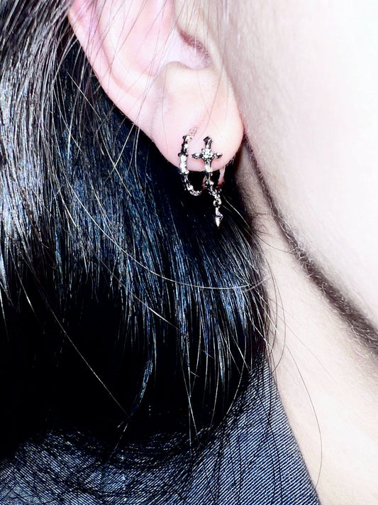 "Starry Night" Zircon Earrings