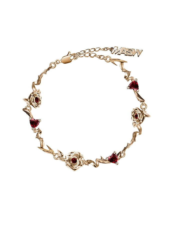 Rose Flower Vintage Bracelet