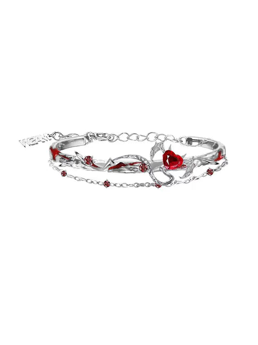 Demon Heart Zircon Bracelet