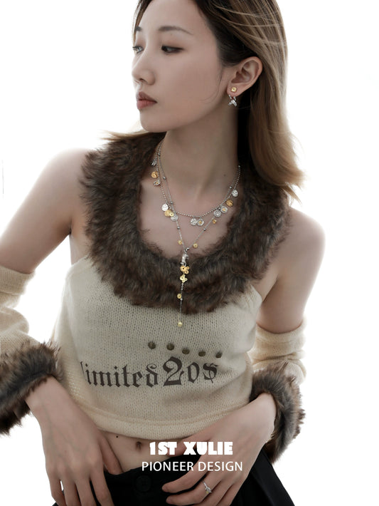 Lucky Cat Cool Charm Necklace