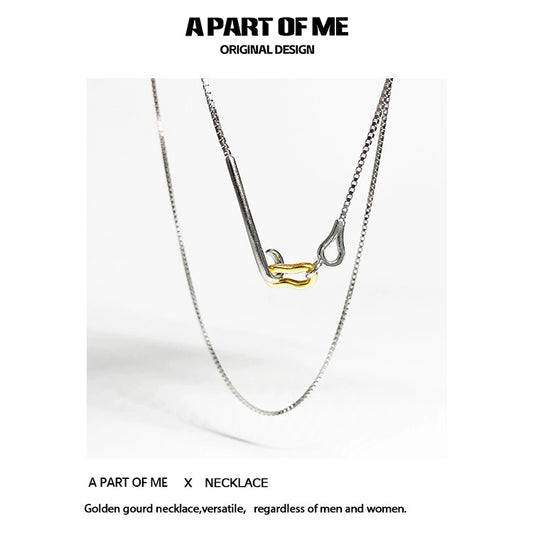 Gold Gourd Luck Necklace