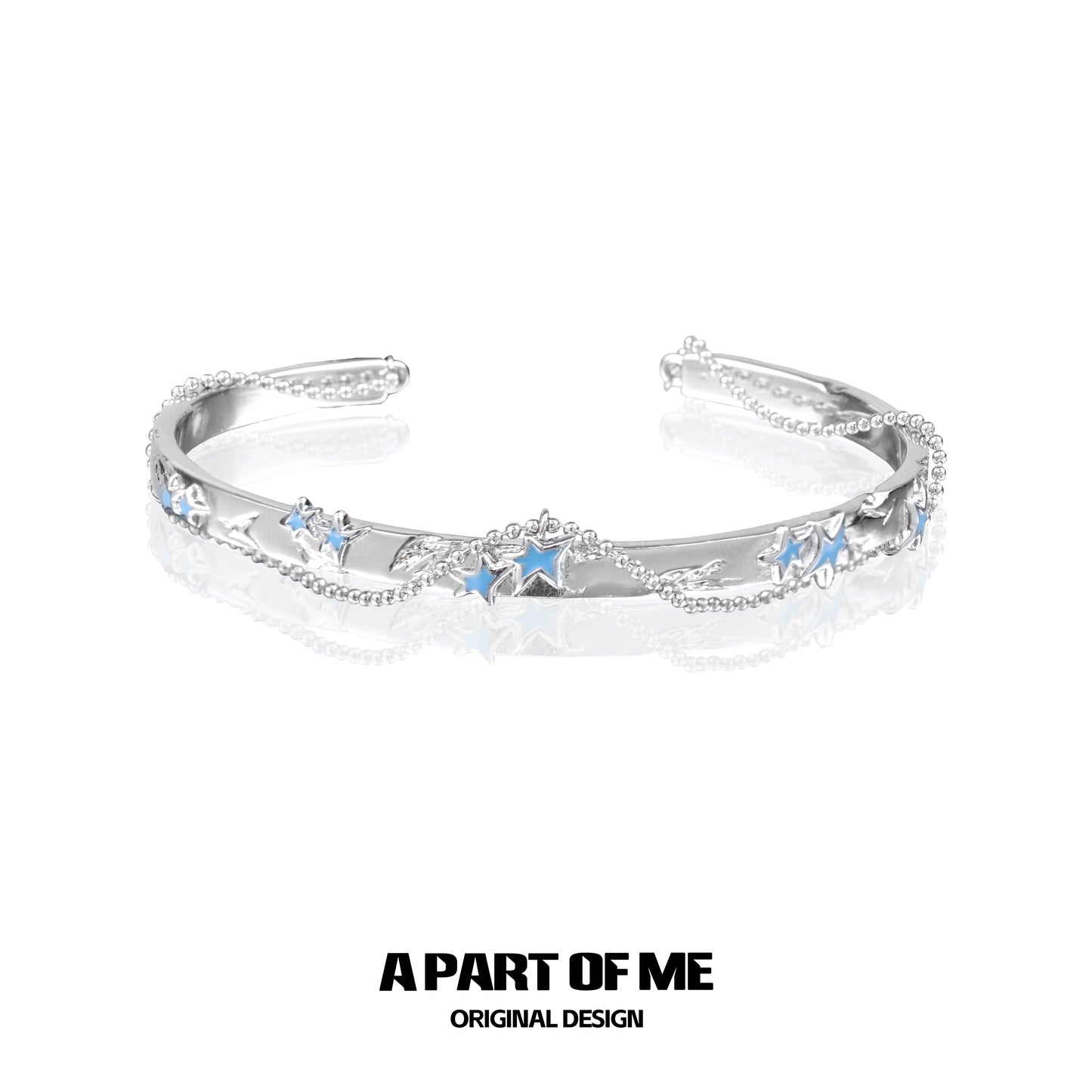 Blue Galaxy Stars Bracelet