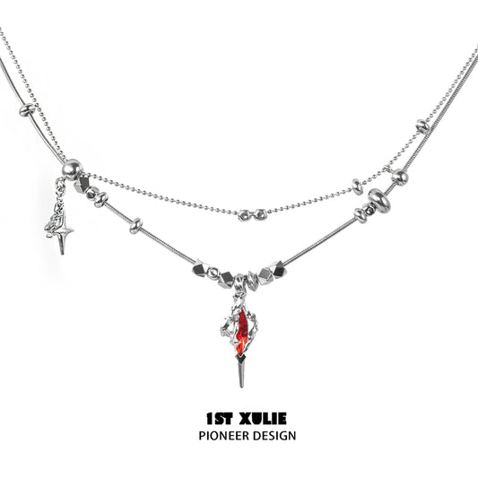 Dark Dream Core Double Necklace