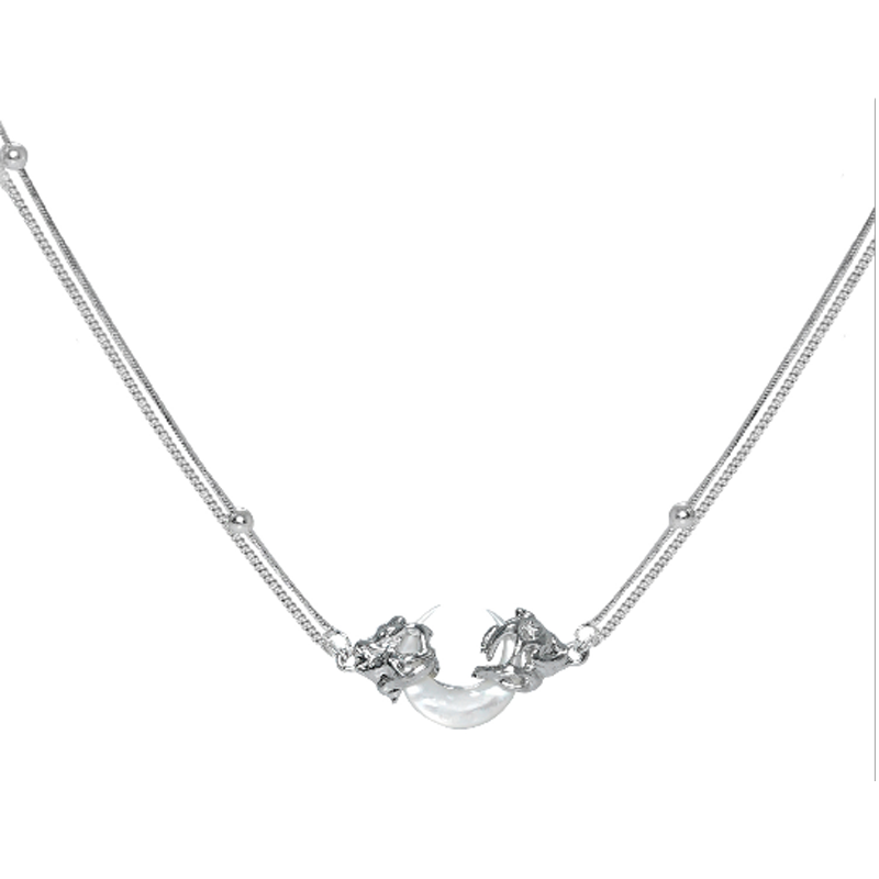 Moonlight Rhapsody Couple Necklace