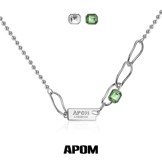 Rebel Gemstone Chain Necklace