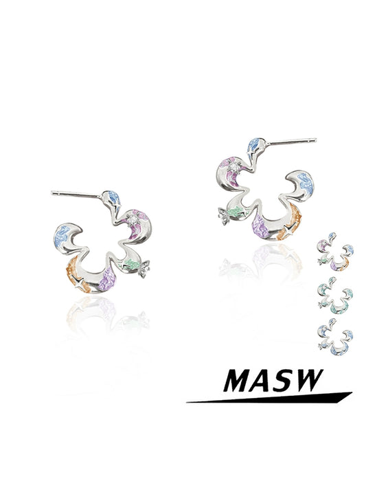 Magic Garden Colorful Earrings