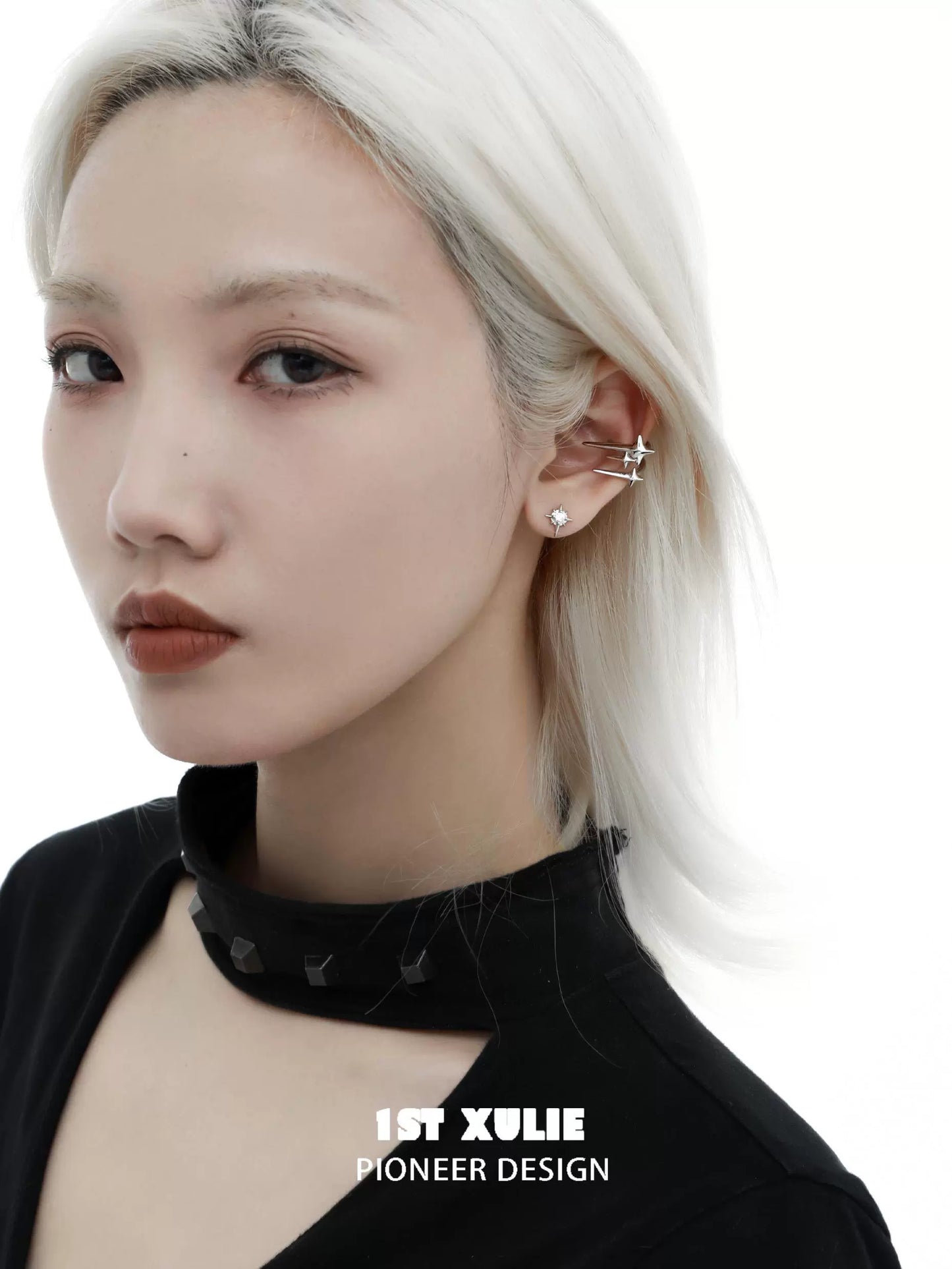 Galactic Stars Geometric Earrings