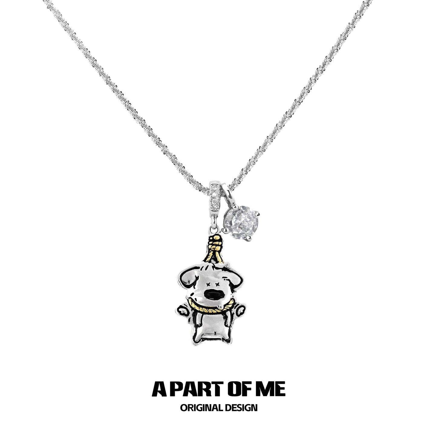 Working Puppy Replaceable Necklace