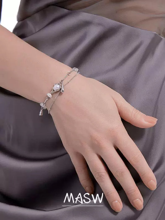 Dreamy Baroque Pearl Bracelet