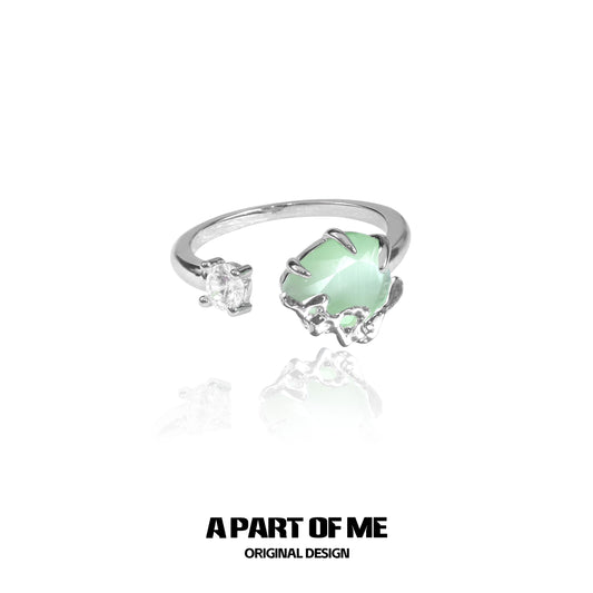 Oasis Green Opal Ring