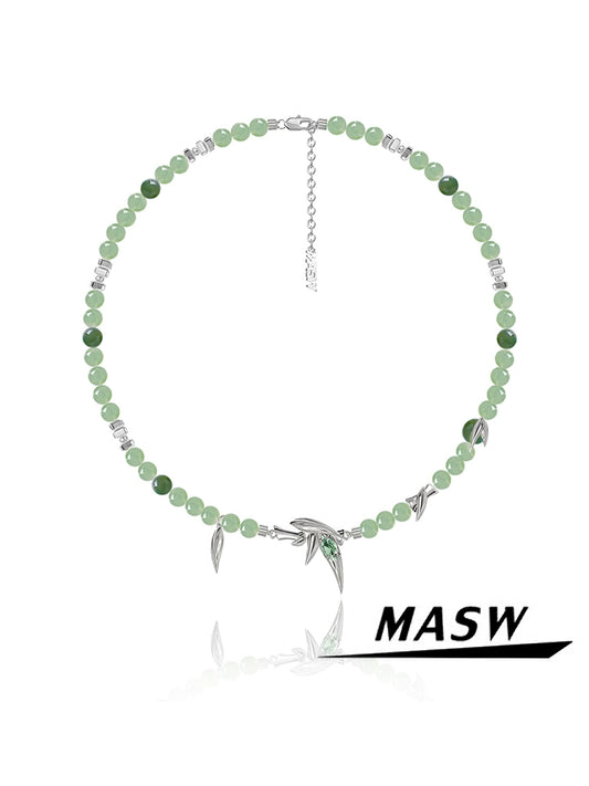 Greenstone Vintage Necklace