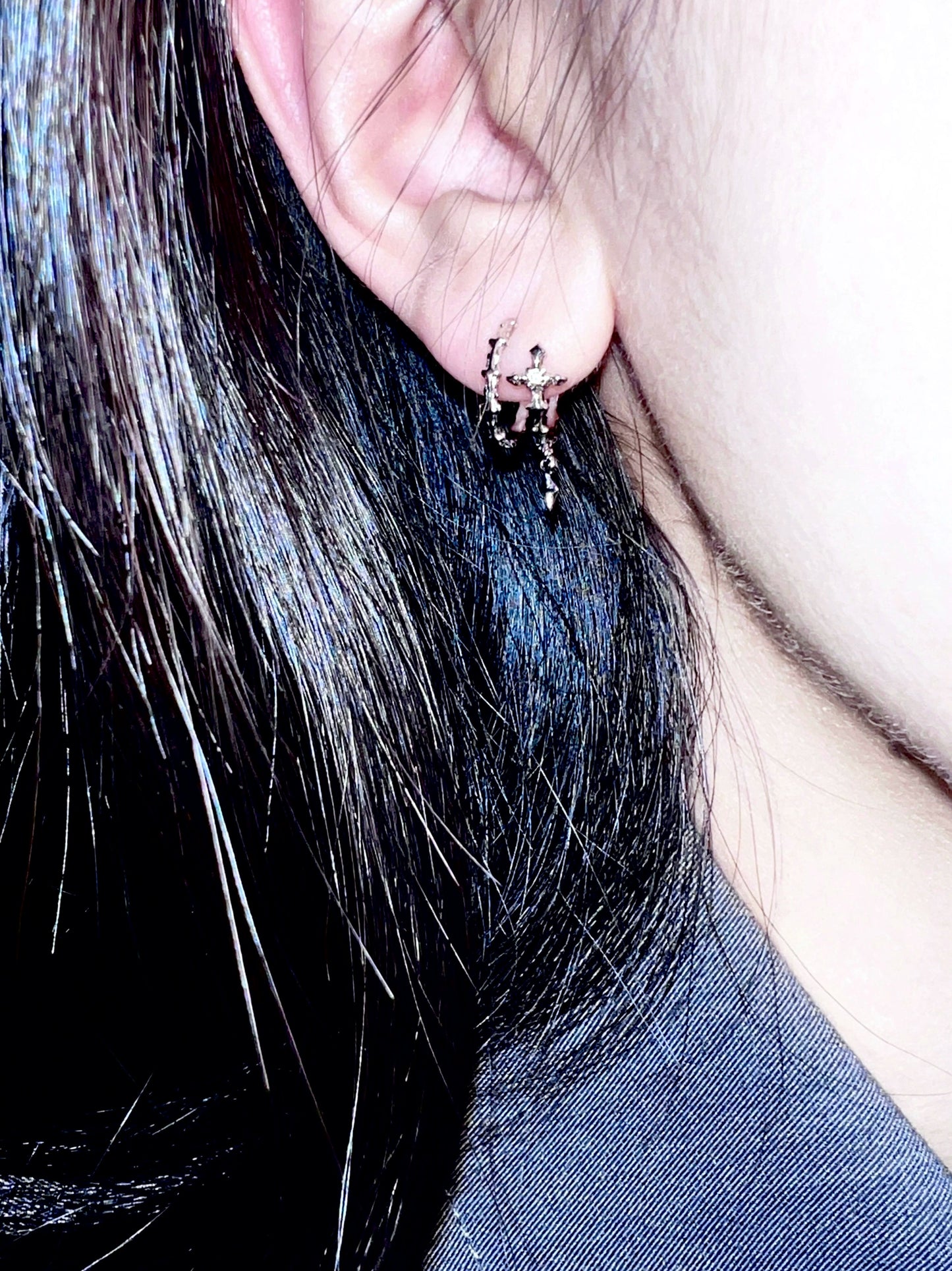 "Starry Night" Zircon Earrings