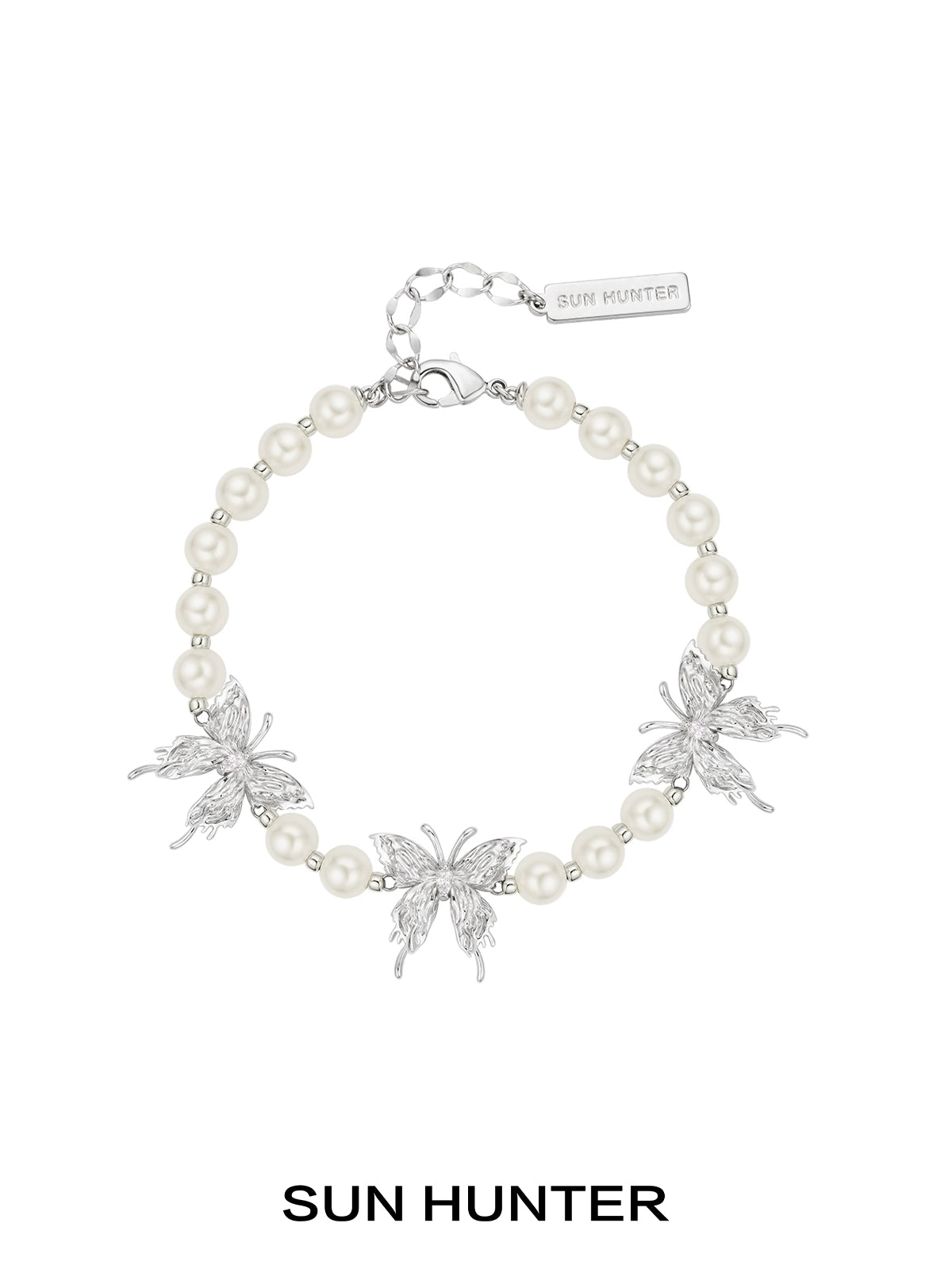 Butterfly Kiss Pearl Bracelet