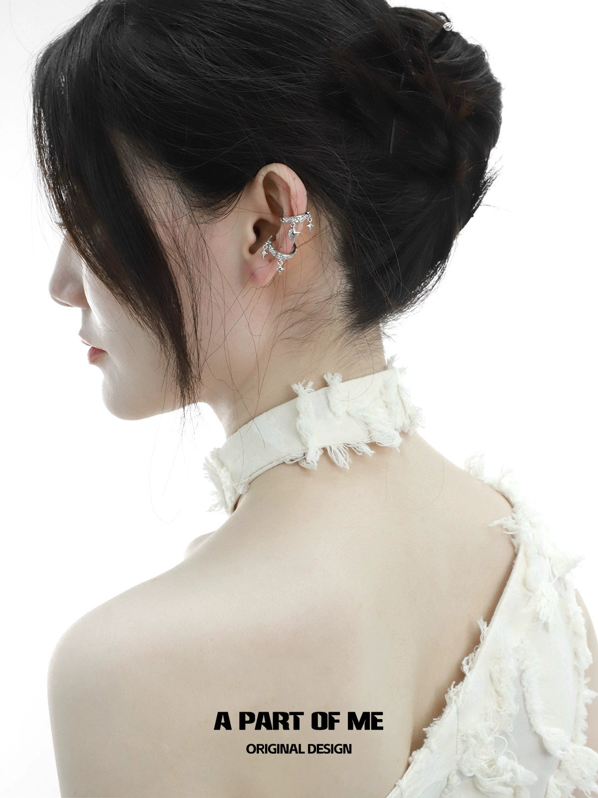 Shining Stars Zircon Ear Clips