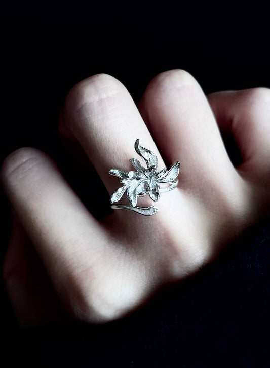 "Orchid Ember" Cold Ring