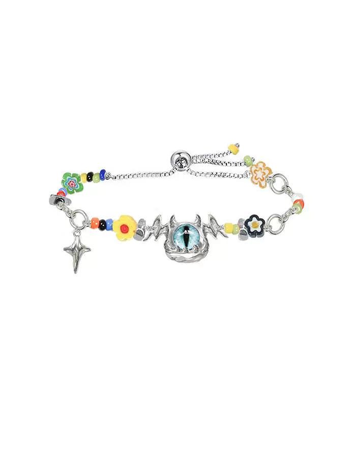 Color Beaded Devil Bracelet