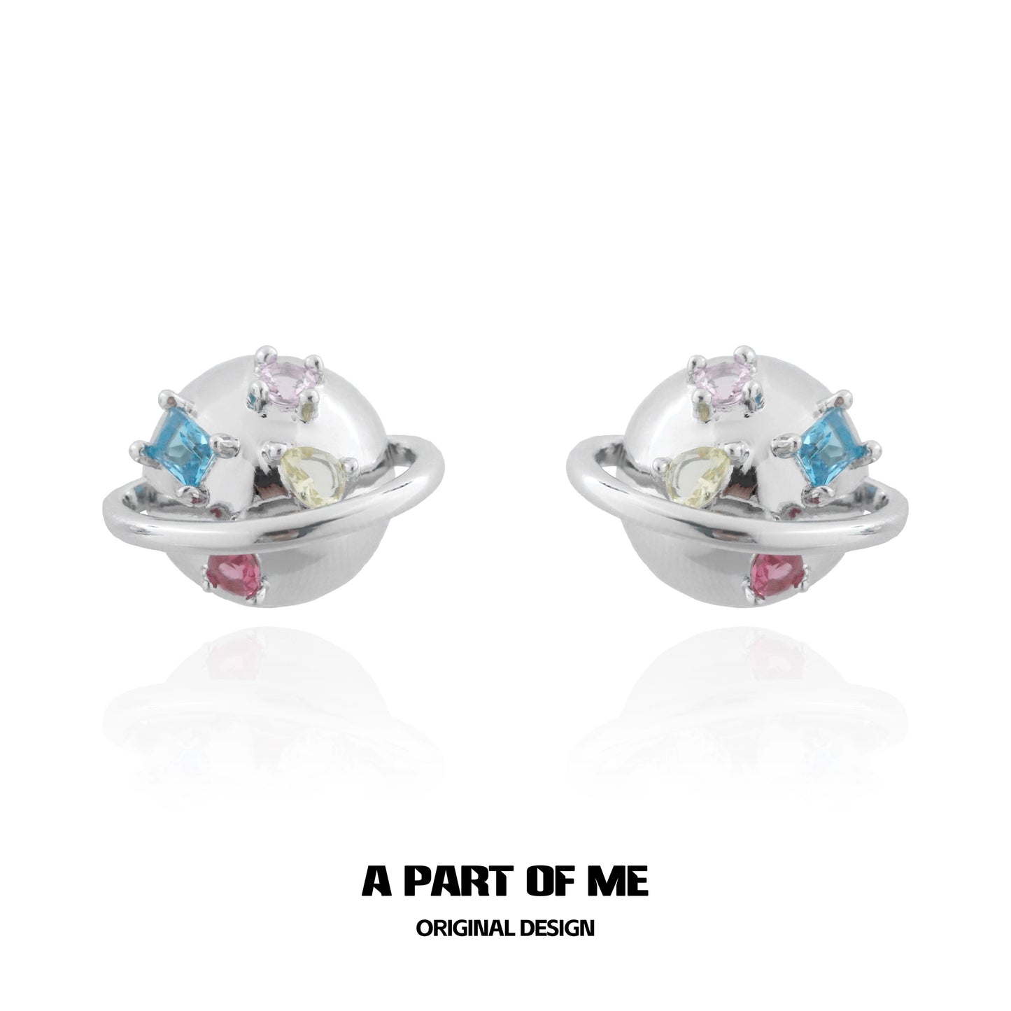 Sweet Saturn Ear Cuffs