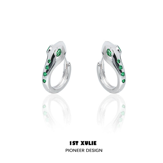 Slytherin Snake Mini Earrings