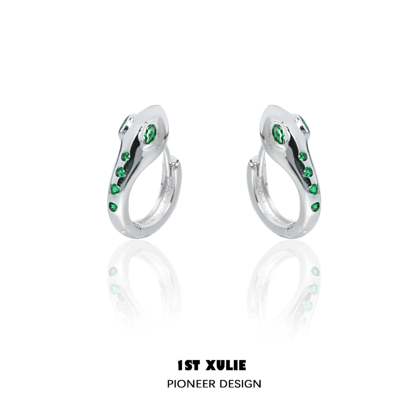 Slytherin Snake Mini Earrings