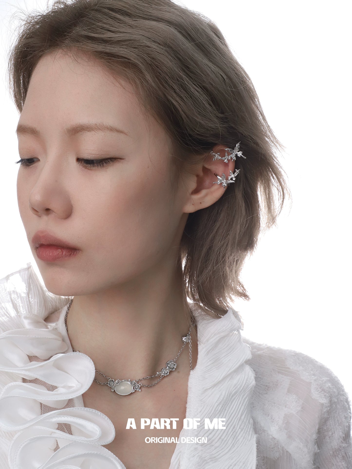 Butterfly Elf Tassel Ear Clips