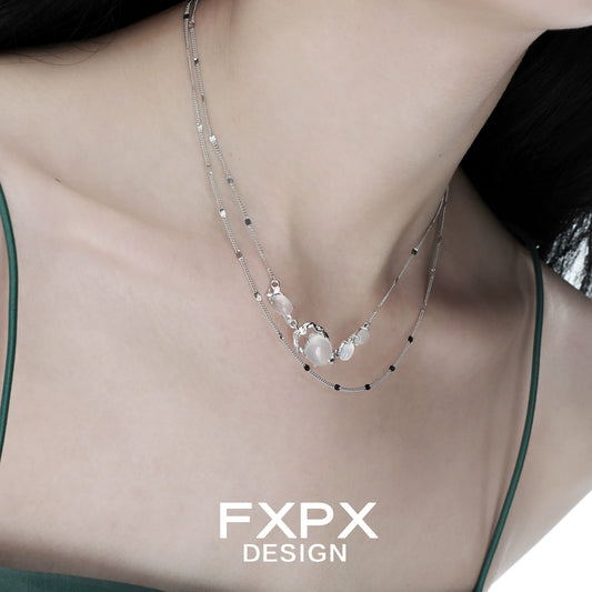 Minimalist Cool Agate Necklace