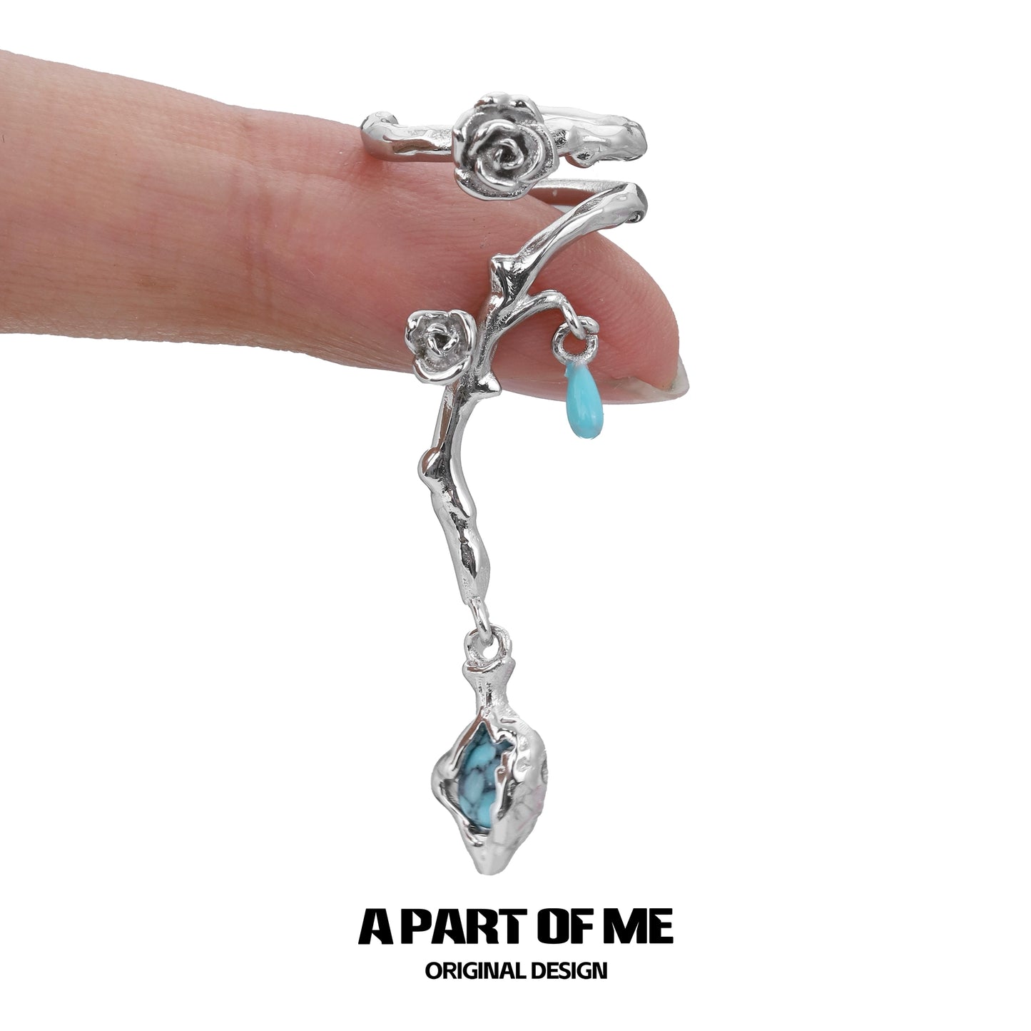 Wild Bloom Rose Cuffs