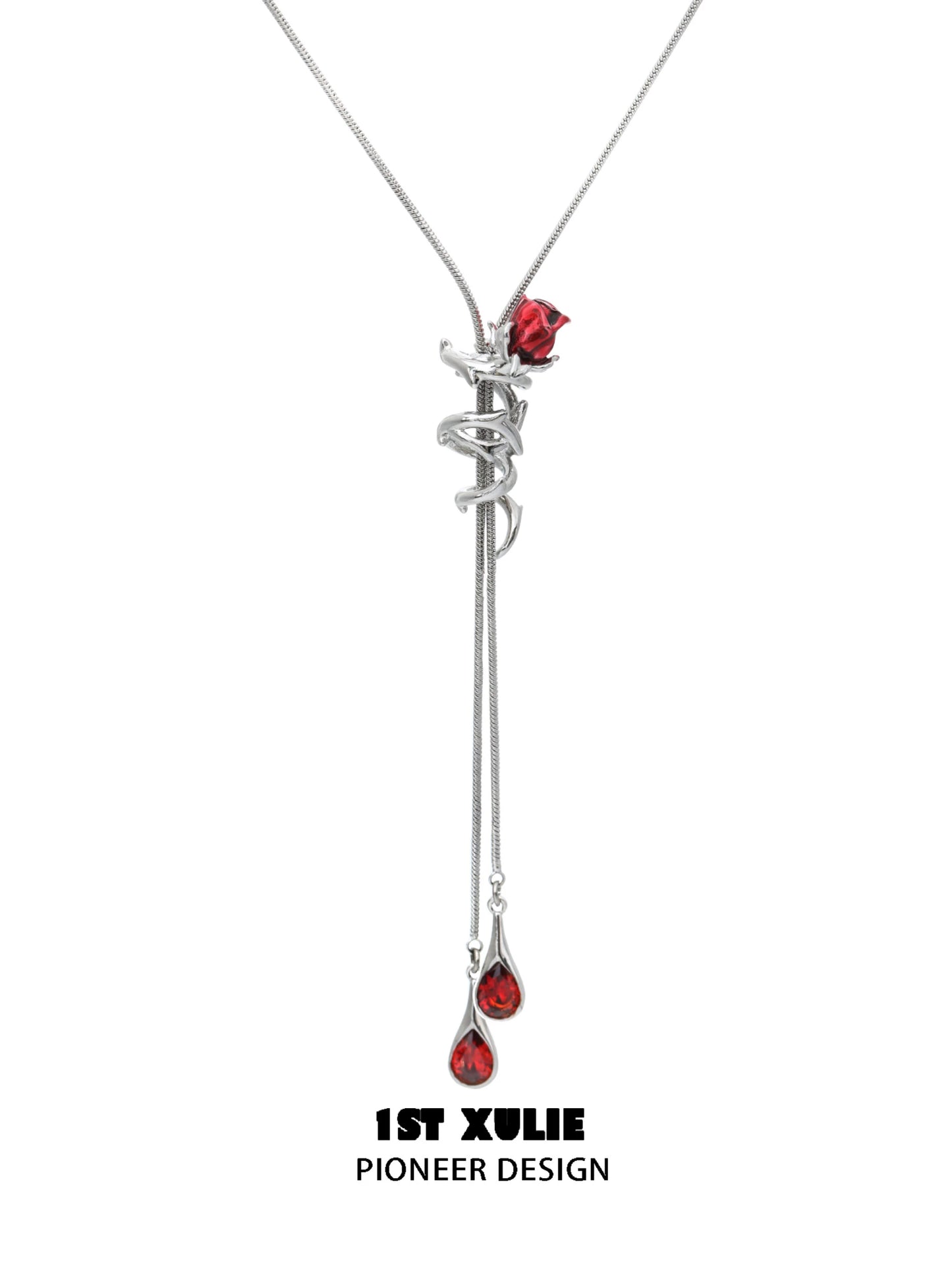 Scarlet Rose Pull Clavicle Chain