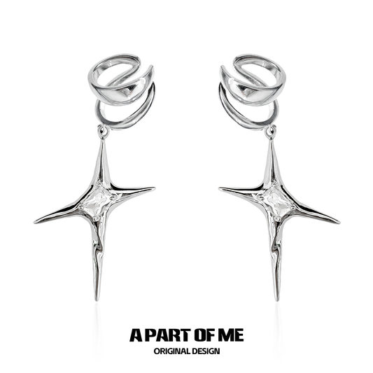 Twinkling Starlight Ear Clips