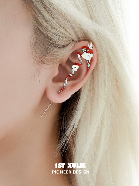 Apple Cat & Dog Piercing Ear Needle