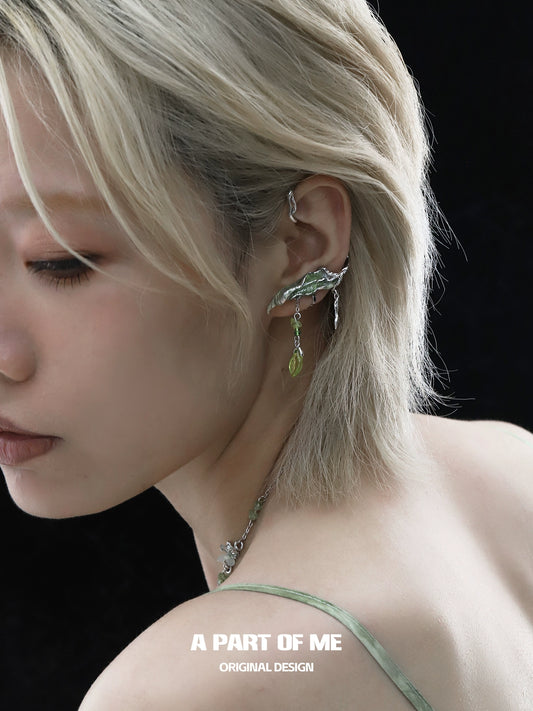 Elven Leaf Ear Cuffs