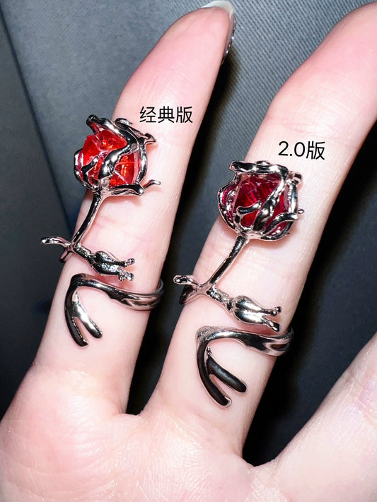 "In the Name of Rose" Wrap Ring