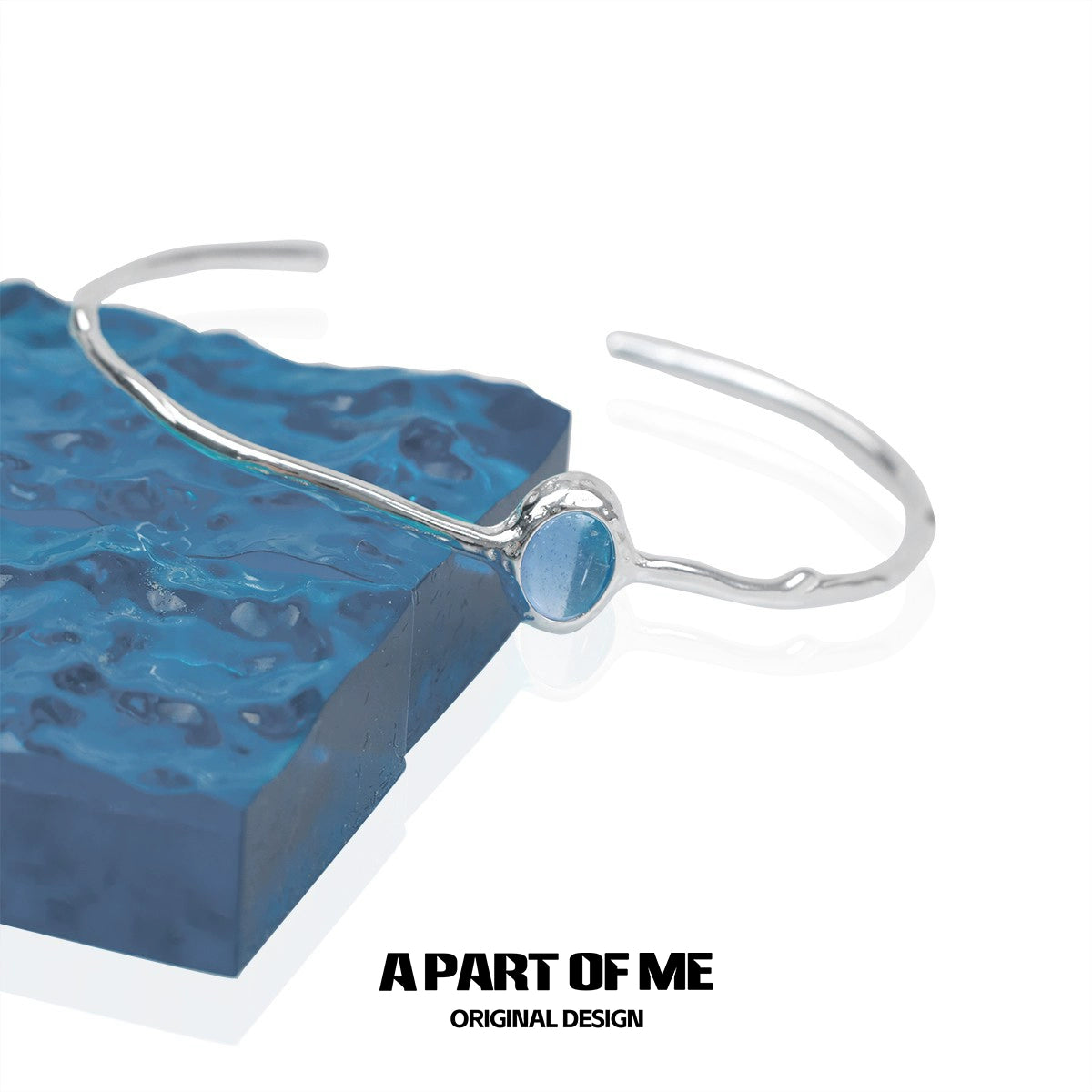 Glacier Blue Aquamarine Bracelet