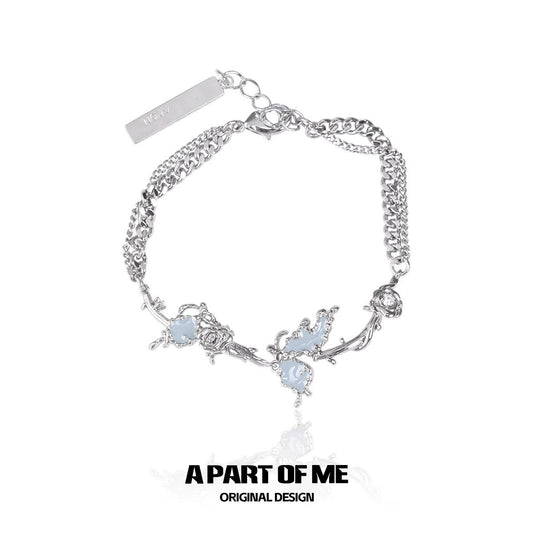 Magical Blue Butterfly Bracelet