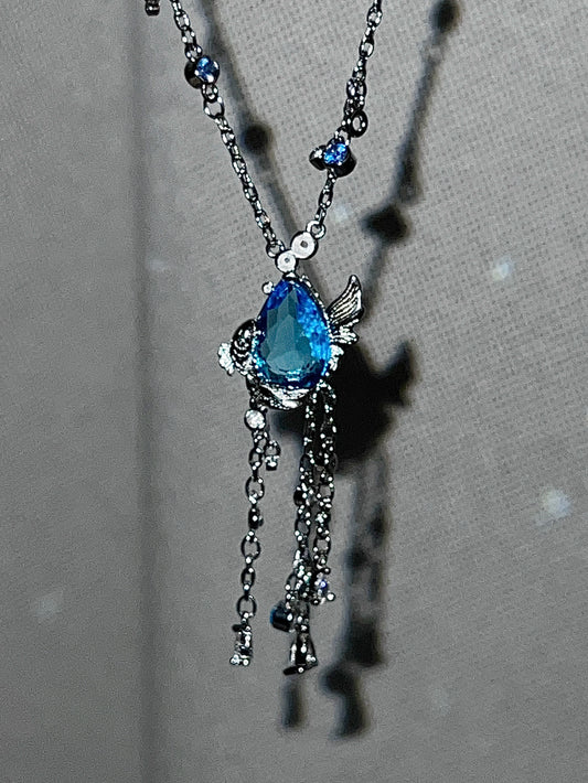 "Poseidon" Fishtail Necklace