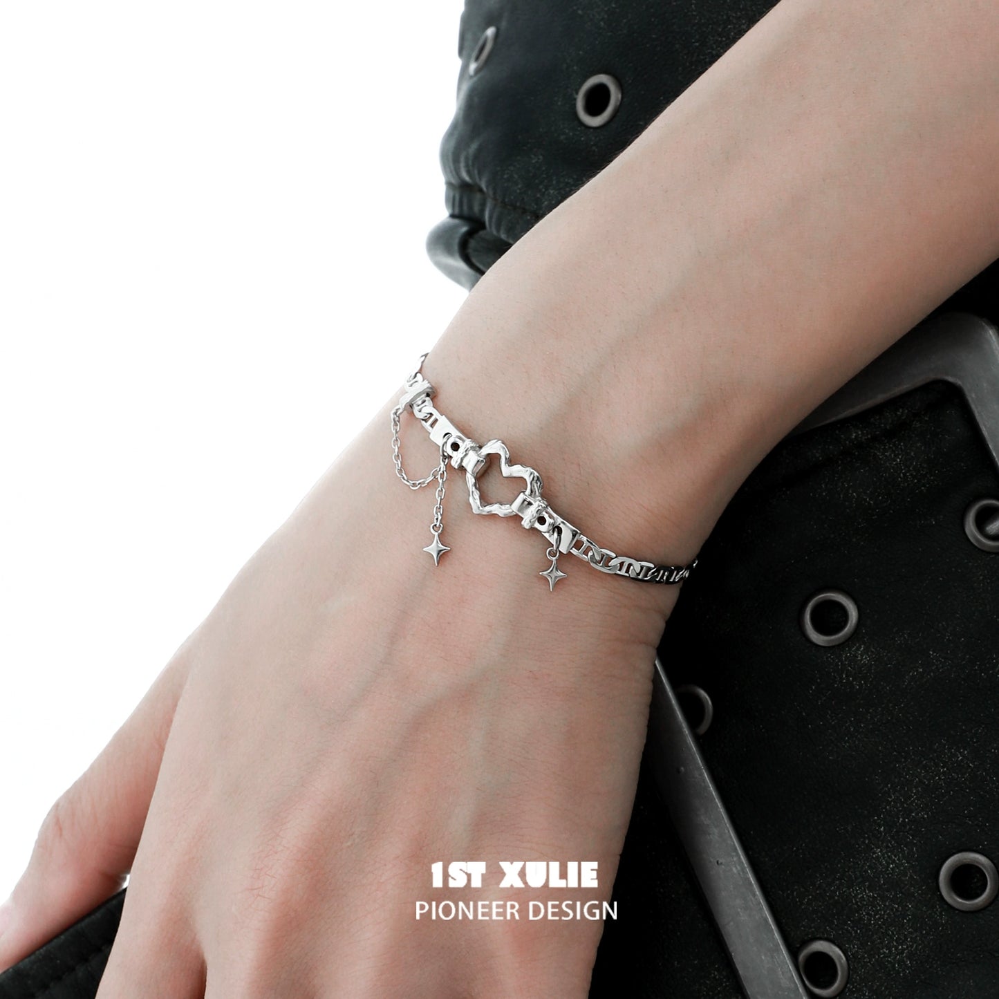 Eternal Love Heart Silver Bracelet