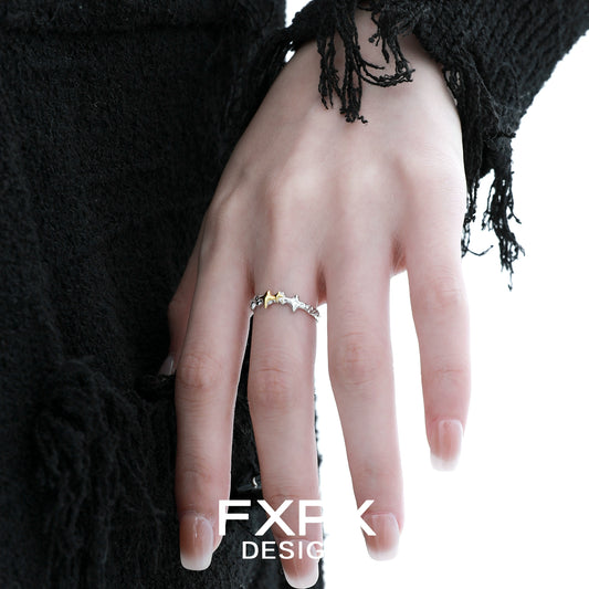 Golden Star Trail Ring