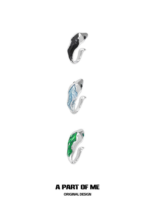 Slytherin Snake Colored Ear Cuff