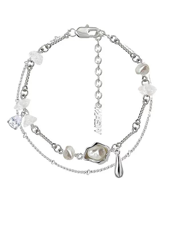 Dreamy Baroque Pearl Bracelet