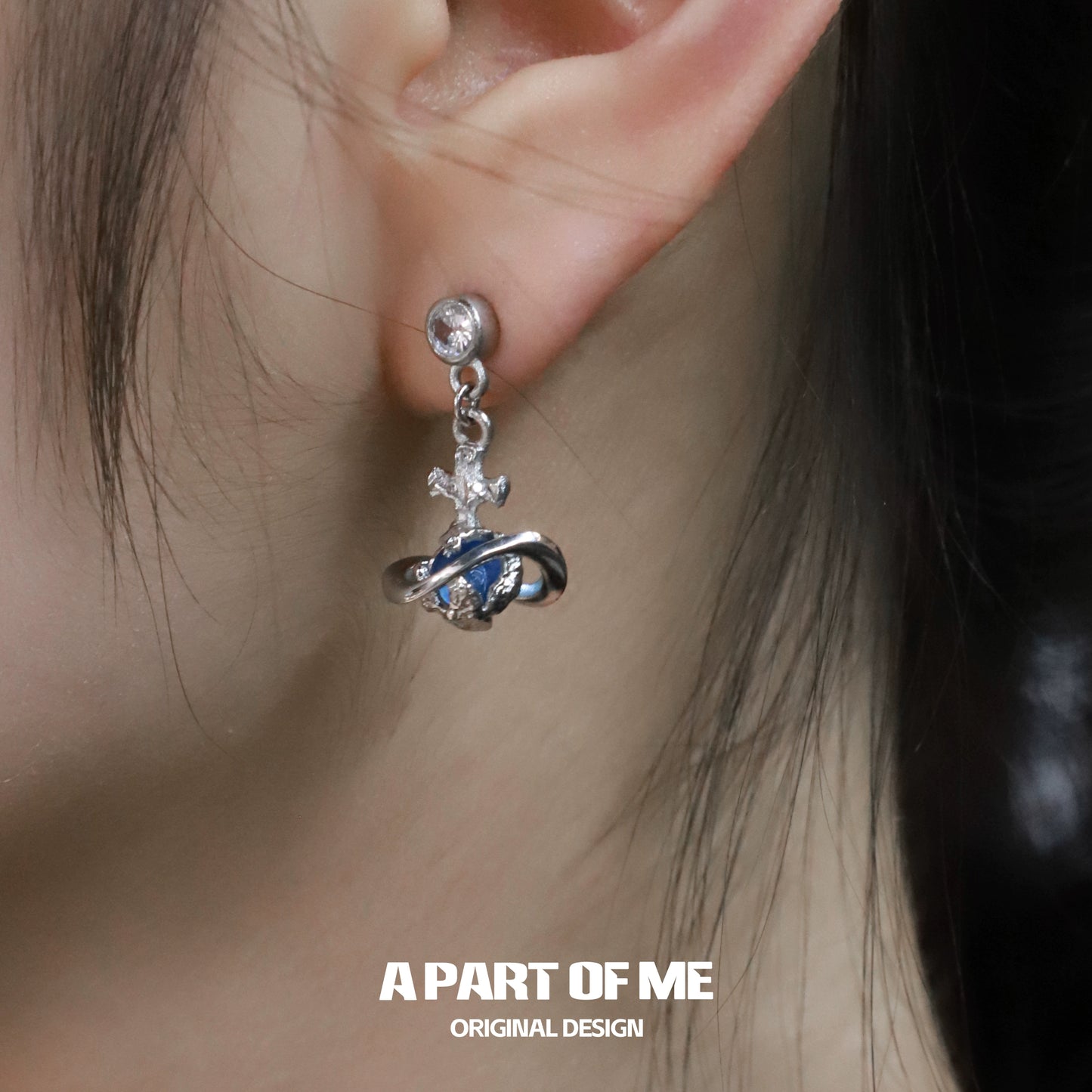Mystic Mercury Orbit Earrings